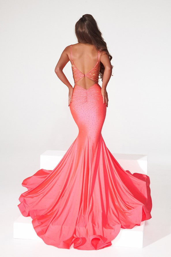 Portia And Scarlett 22518 Prom Long Fitted Dress