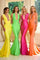 Prom Dresses Long Fitted Formal Dress Yellow