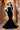 Prom Dresses Fitted Velvet Mermaid Long Formal Prom Dress Black/Blue