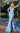 Prom Dresses Long Slit Evening Formal Prom Dress Blue