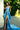 Prom Dresses Formal Bow Long Prom Dress Blue