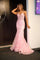 Prom Dresses Long Formal Fitted Lace Applique Prom Dress ink