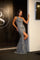Prom Dresses Fitted Long Evening Formal Prom Dress Charcoal