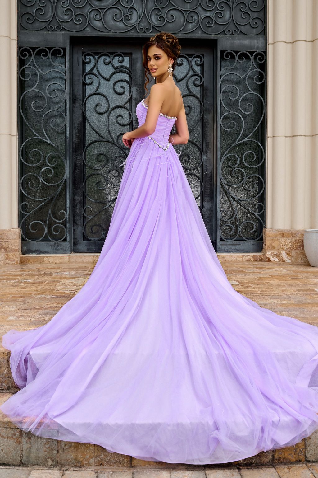 Lilac Portia and Scarlett PS24632 Long Prom Dress for $739.0 – The