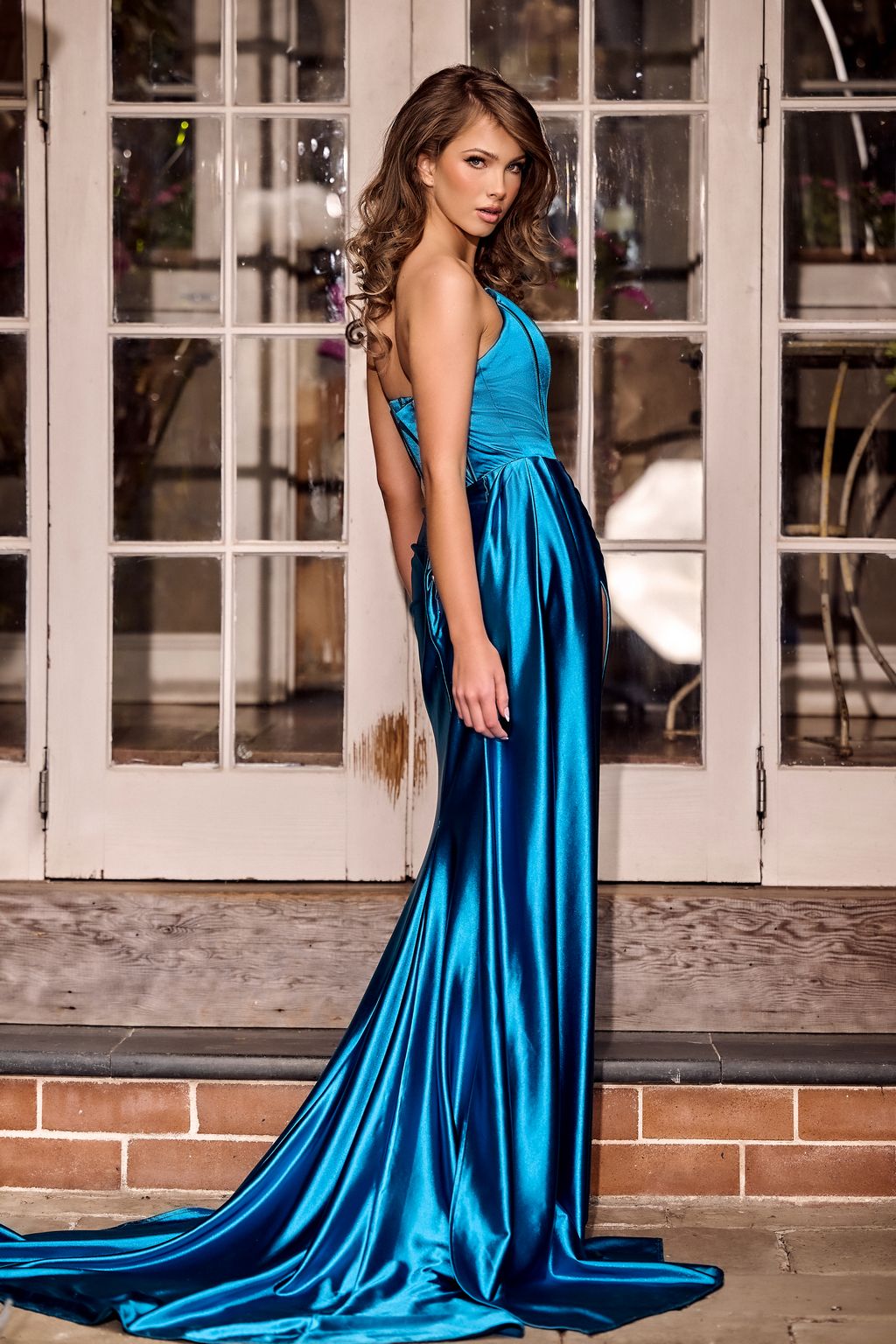 Portia and Scarlett PS24682 Prom High Slit Long Dress