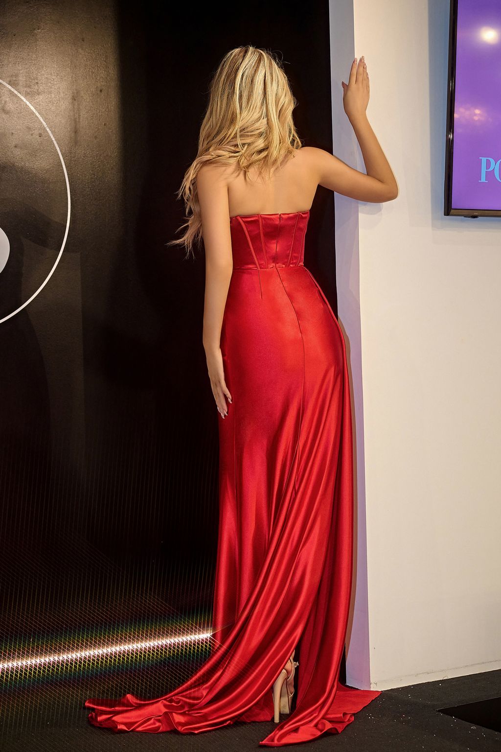 Portia and Scarlett PS24682 Prom High Slit Long Dress