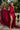 Prom Dresses Long Fitted Floral Ruffles Formal Dress Red