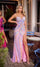 Prom Dresses Slit Long Evening Formal Prom Dress Purple/Pink