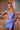 Cocktail Dresses Short Fitted Homecoming Beaded Cocktail Dress Blue