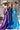 Prom Dresses Glitter Prom Long Formal Fitted Dress Blue