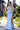 Prom Dresses Fitted Long Forma Feather Corset Lace Prom Dress Blue