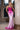 Prom Dresses Formal Beaded Corset Evening Long Prom Dress Magenta