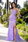 Prom Dresses Prom Long Beaded Applique Formal Dress Lilac