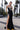 Prom Dresses Fitted Slit Prom Long Formal Beaded Dress Black
