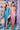 Prom Dresses Metallic Long Formal Fitted Slit Prom Dress Blue