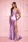 Prom Dresses Beaded Prom Long Formal Corset Prom Dress Lilac
