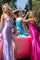 Prom Dresses Beaded Prom Long Formal Corset Prom Dress Hot Pink