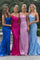 Prom Dresses Prom Long Glitter Fitted Formal Dress Cobalt