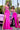 Prom Dresses Beaded Slit Long Formal Slit Prom Dress  Hot Pink