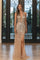 Prom Dresses  Prom Fitted Long Formal Slit Evening Dress  Silver