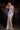 Prom Dresses Beaded Prom Long Fitted Formal Dress Silver