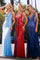 Prom Dresses Fitted Long Formal Beaded Prom Evening Dress Blue