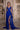 Prom Dresses Glitter Long formal Overskirt Prom Dress Cobalt