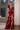 Prom Dresses Fitted Metallic Long Formal Prom Dress Red