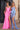 Prom Dresses Mermaid Fit Long Formal Slit Prom Dress Pink Blue
