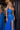 Prom Dresses Fitted Slit Long Formal Prom Gown Cobalt