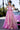 Prom Dresses Metallic Long Ball Gown Beaded Prom Dress Pink