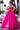 Prom Dresses  Beaded Long Ball Gown Corset Prom Dress Hot Pink