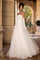 Formal Dresses Long Ball Gown Layered Formal Prom Dress Ivory