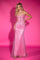 Prom Dresses Prom Fitted Long Formal Beaded Dress Pink