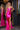 Prom Dresses Long Fitted Formal Slit Corset Prom Dress Hot Pink