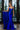 Prom Dresses Fitted Prom Long Formal Overskirt Evening Dress Cobalt