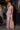 Prom Dresses Fitted Slit Prom Long Formal Dress Silver/Nude