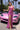 Prom Dresses Formal Prom Long Fitted Slit Dress Fuchsia/Multi