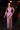 Prom Dresses Long Fitted Formal Sequin Prom Dress Pink Multi