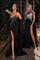 Prom Dresses Prom Fitted Long Formal Beaded Dress Black
