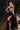 Prom Dresses Formal Long Beaded Applique Overskirt Prom Dress Black