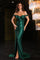 Prom Dresses Fitted Long Formal Prom Dress Emerald