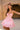Cocktail Dresses Short Homecoming Pleated Cocktail Dress Blush