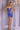Cocktail Dresses Slit Beaded Cocktail Short Dress Cobalt
