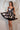 Cocktail Dresses Printed Short Cocktail Floral Dress Black