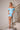 Cocktail Dresses Short Fitted Fringe Cocktail Dress Blue