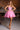 Cocktail Dresses Mini Short Cocktail Lace A Line Dress Pink