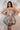 Cocktail Dresses Short Pleated Corset Homecoming Printed Dress Multi