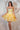 Cocktail Dresses Short Beaded Corset A Line Homecoming Dress Yellow