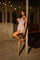 Cocktail Dresses Short Fitted Slit Homecoming Dress Pink